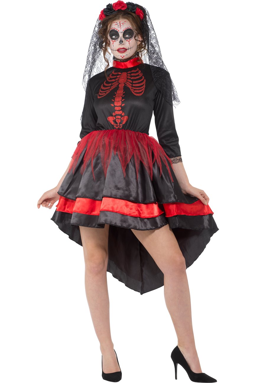 Karnival Red Day of the Dead Senorita