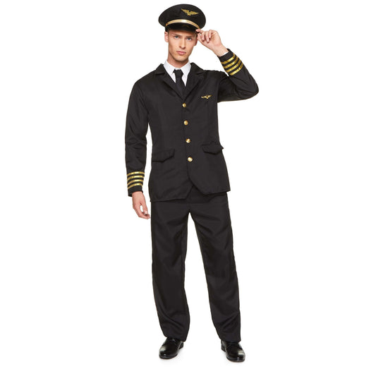 Airline Pilot Costume - Party Australia