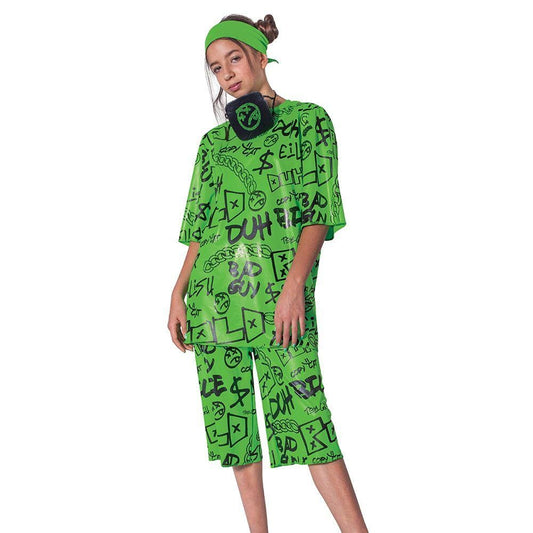 Billie Eilish Classic Costume - Green - Party Australia