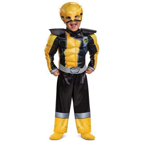 Kids Yellow Beast Morpher Power Ranger Morphsuit