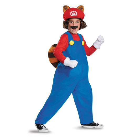 Mario Raccoon Deluxe Costume Child - Party Australia