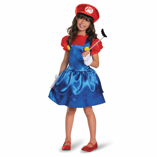 Mario Skirt Version Child Costume - Party Australia