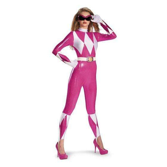 Pink Ranger Sassy Bodysuit Costume - Party Australia