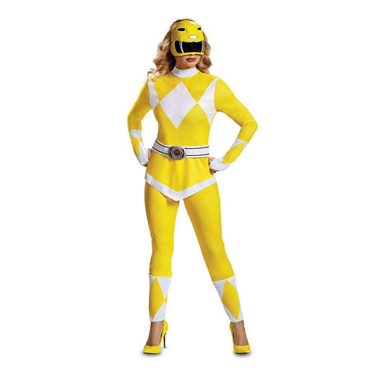 Yellow Ranger Adult Costume - Party Australia