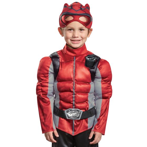Disguise Red Ranger Beast Morpher Toddler Muscle Costume