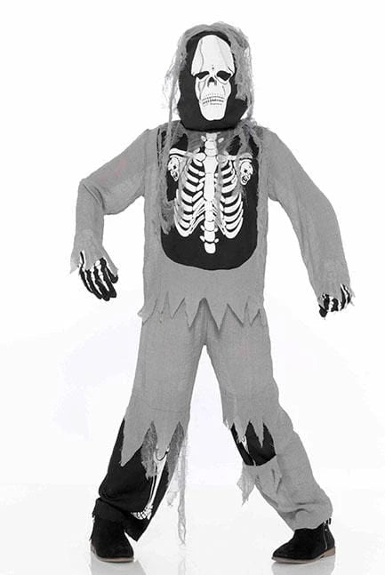 Karnival Swamp Skeleton Zombie Costume