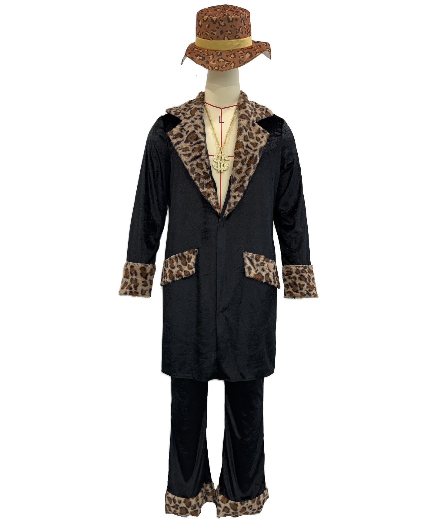 Supa Mac Daddy Pimp Costume