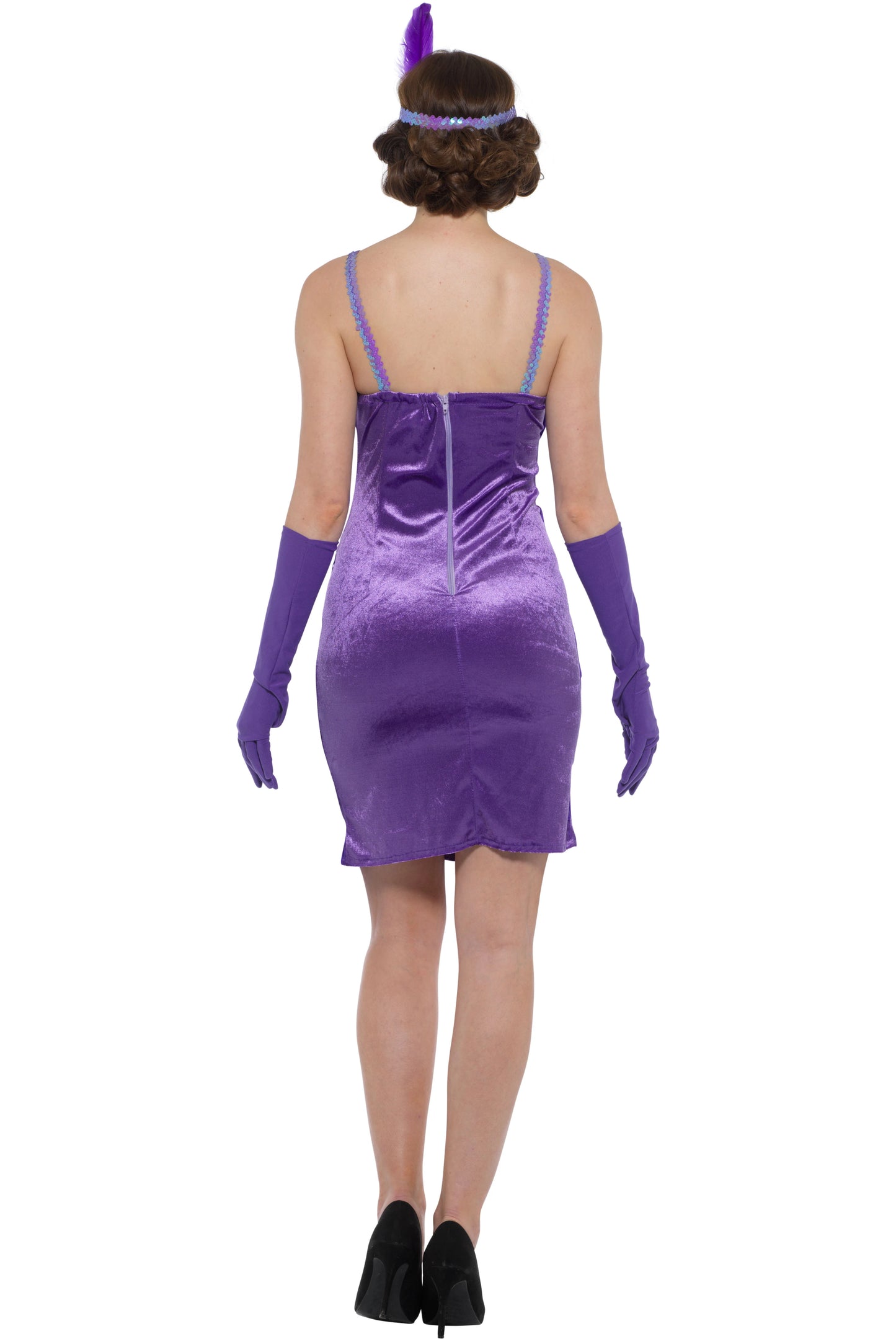 Karnival Purple Flapper Dress