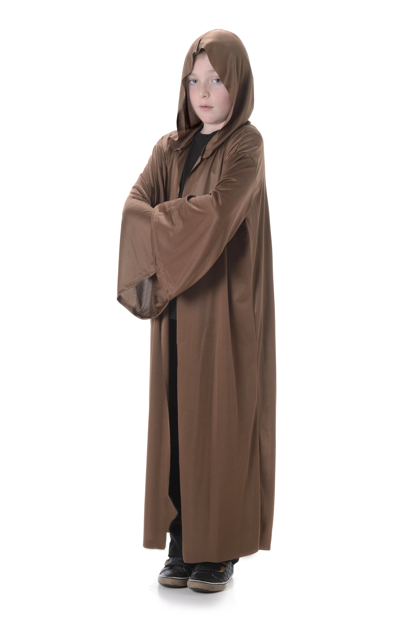 Karnival Kids Brown Hooded Robe