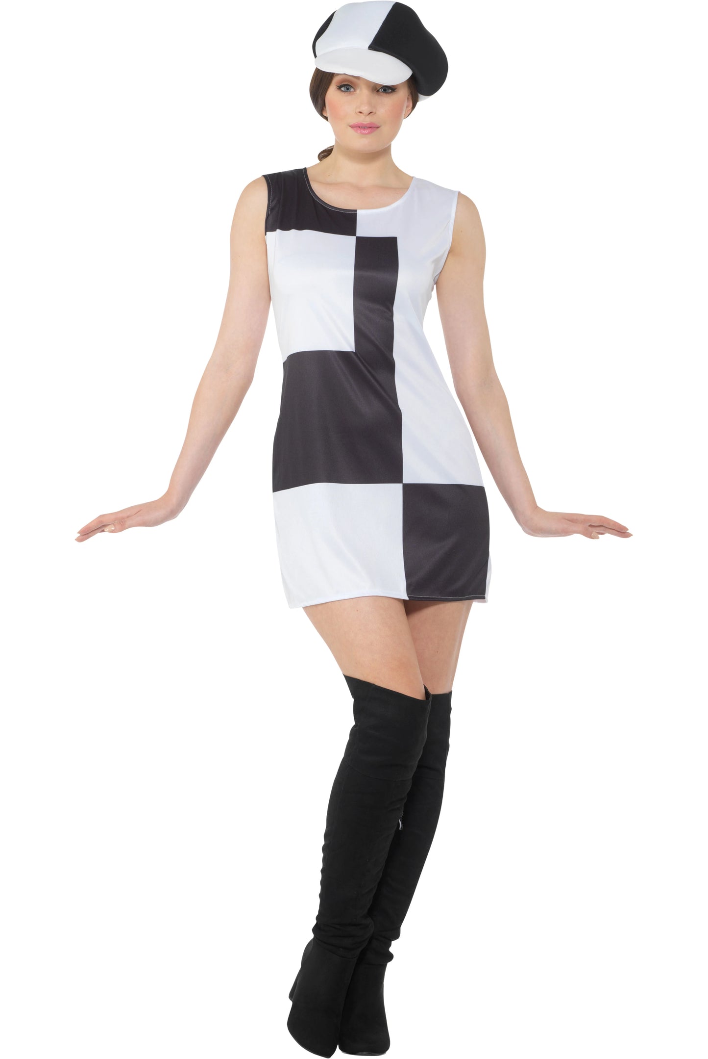 Karnival Monochrome Girl Costume