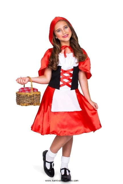 Karnival Storybook Red Riding Hood Costume