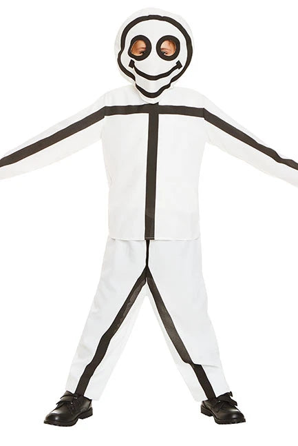 Karnival Stick Figure Costume