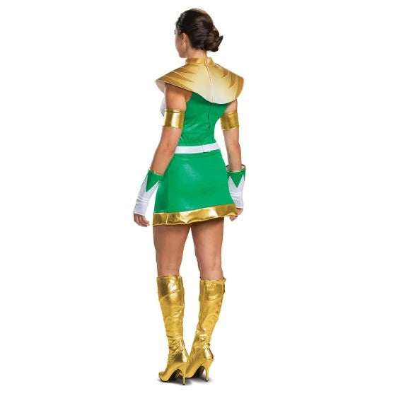 Disguise Green Ranger Female Mm Deluxe Adult Costume