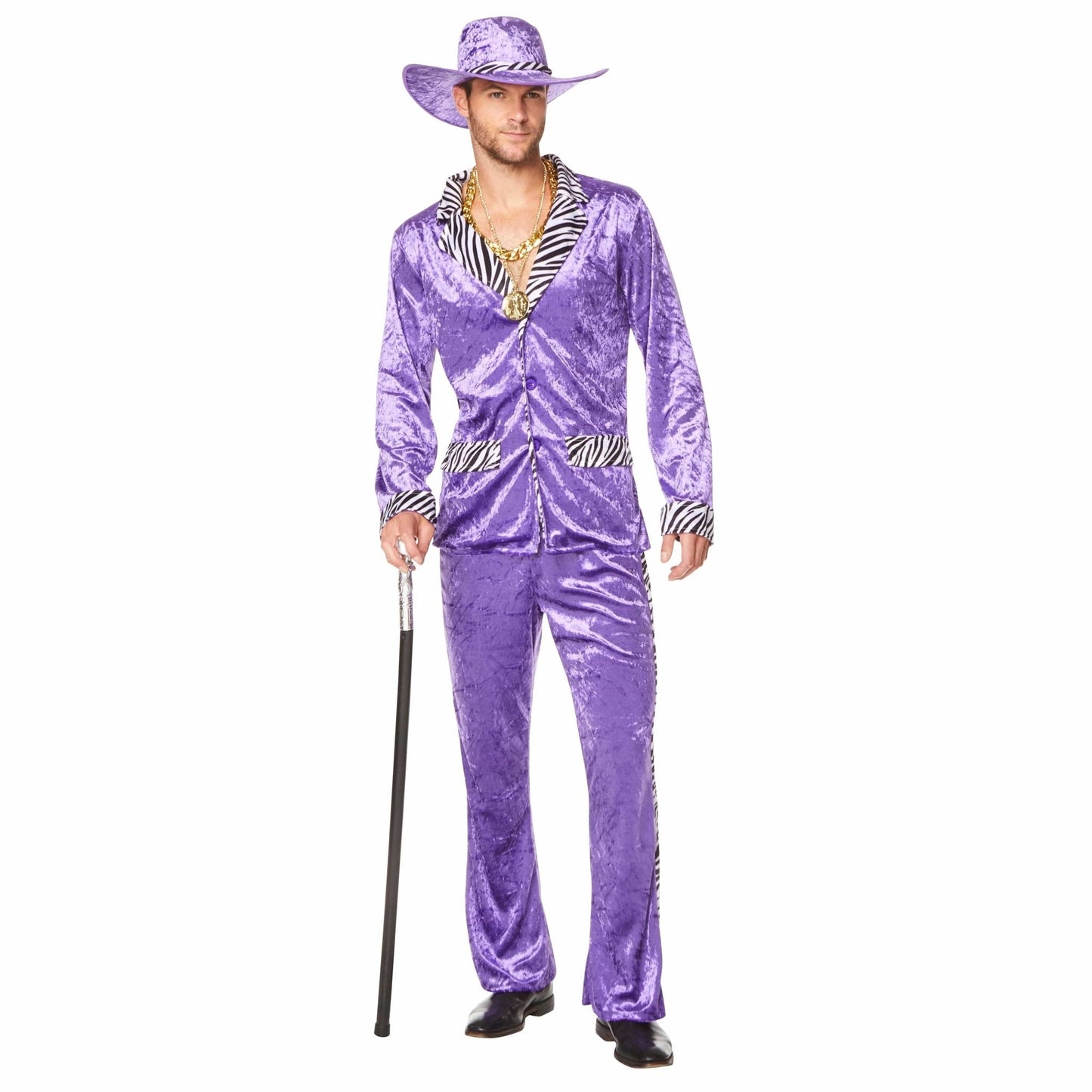 80's Pimp Suit Purple - Party Australia