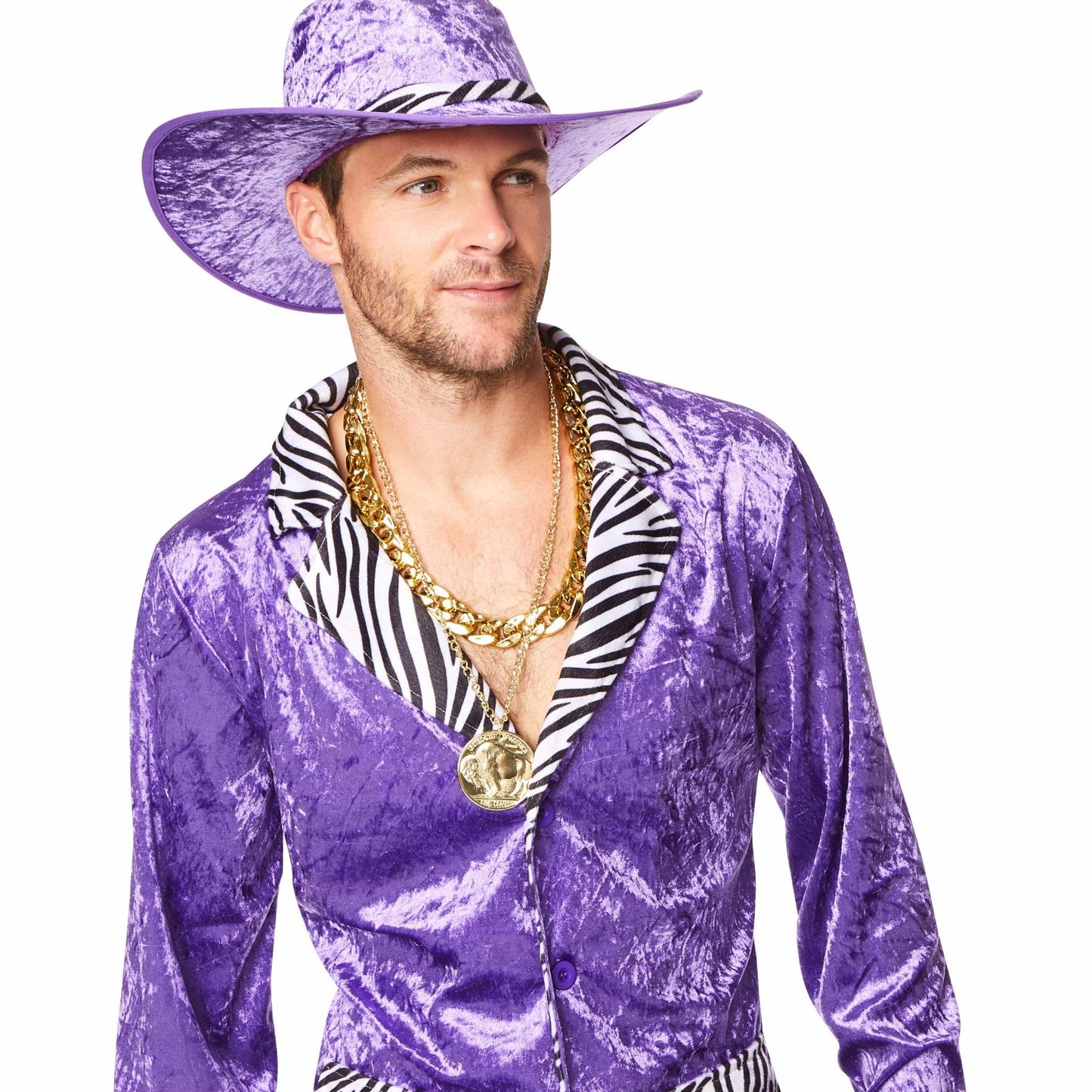 80's Pimp Suit Purple - Party Australia
