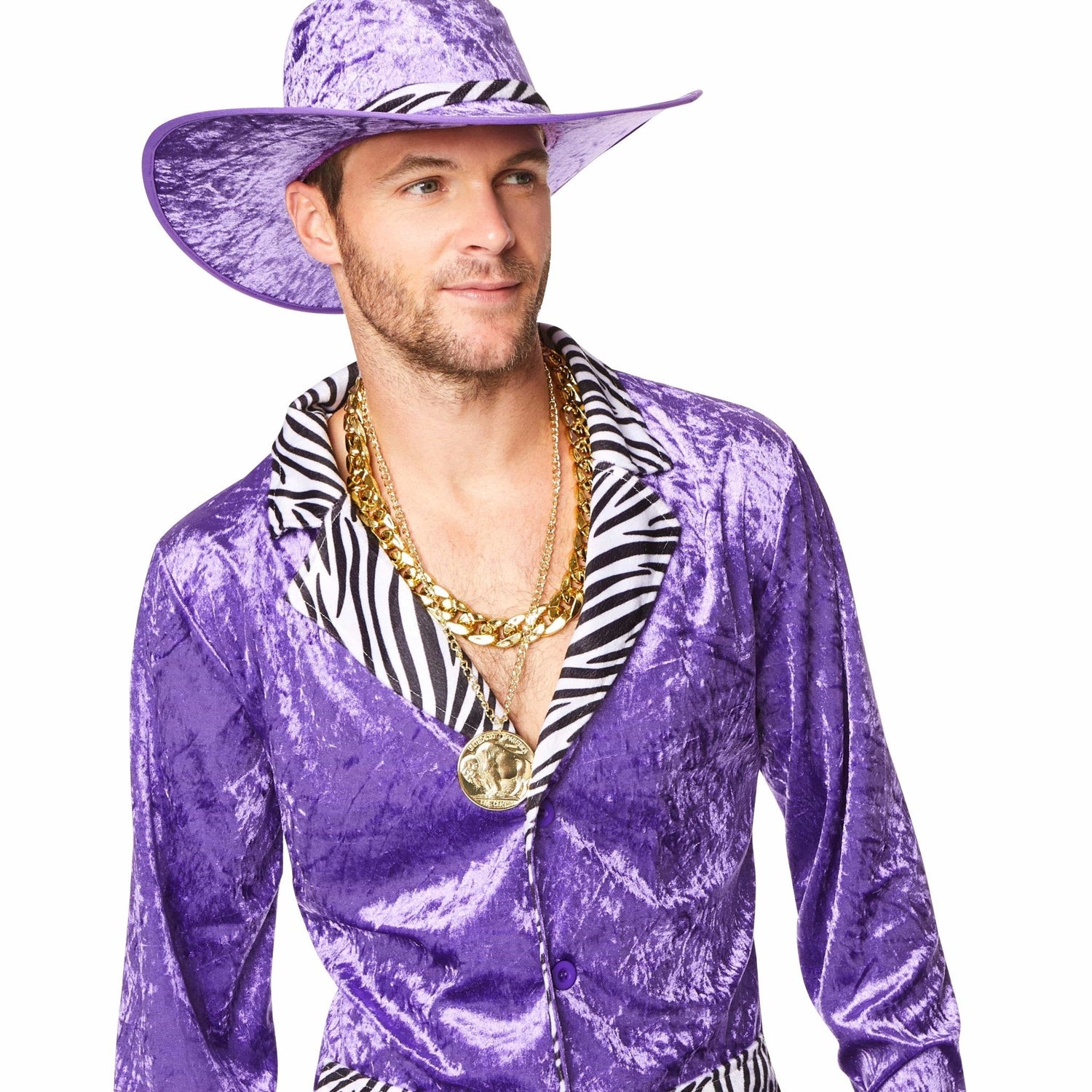 80's Pimp Suit Purple - Party Australia