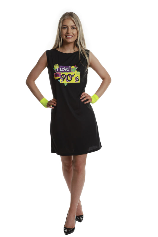 Karnival Black Ladies 90's Dress
