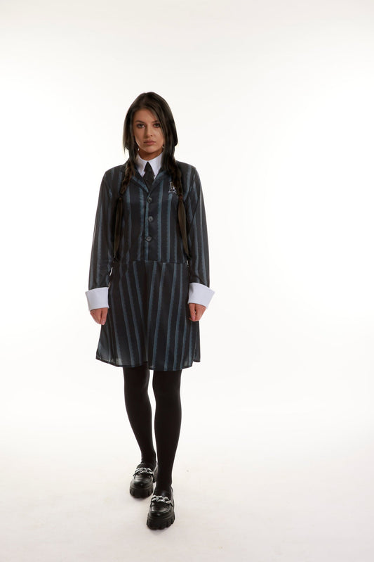 Karnival Wednesday Adams Costume