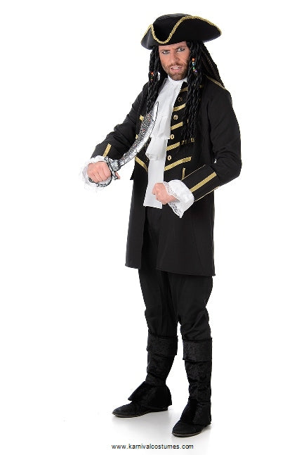 Black Pirate Costume