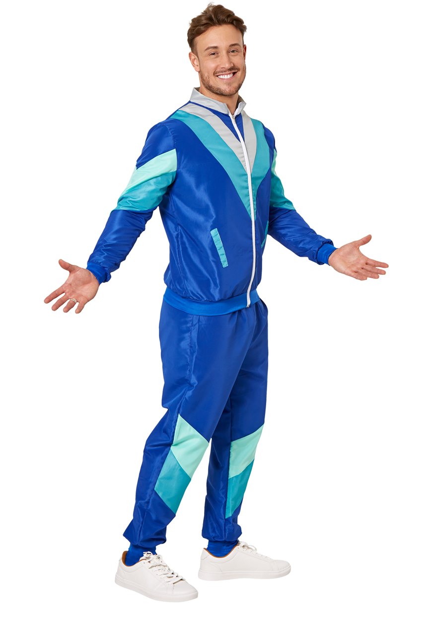 Karnival 80's Shell Suit Dark Blue
