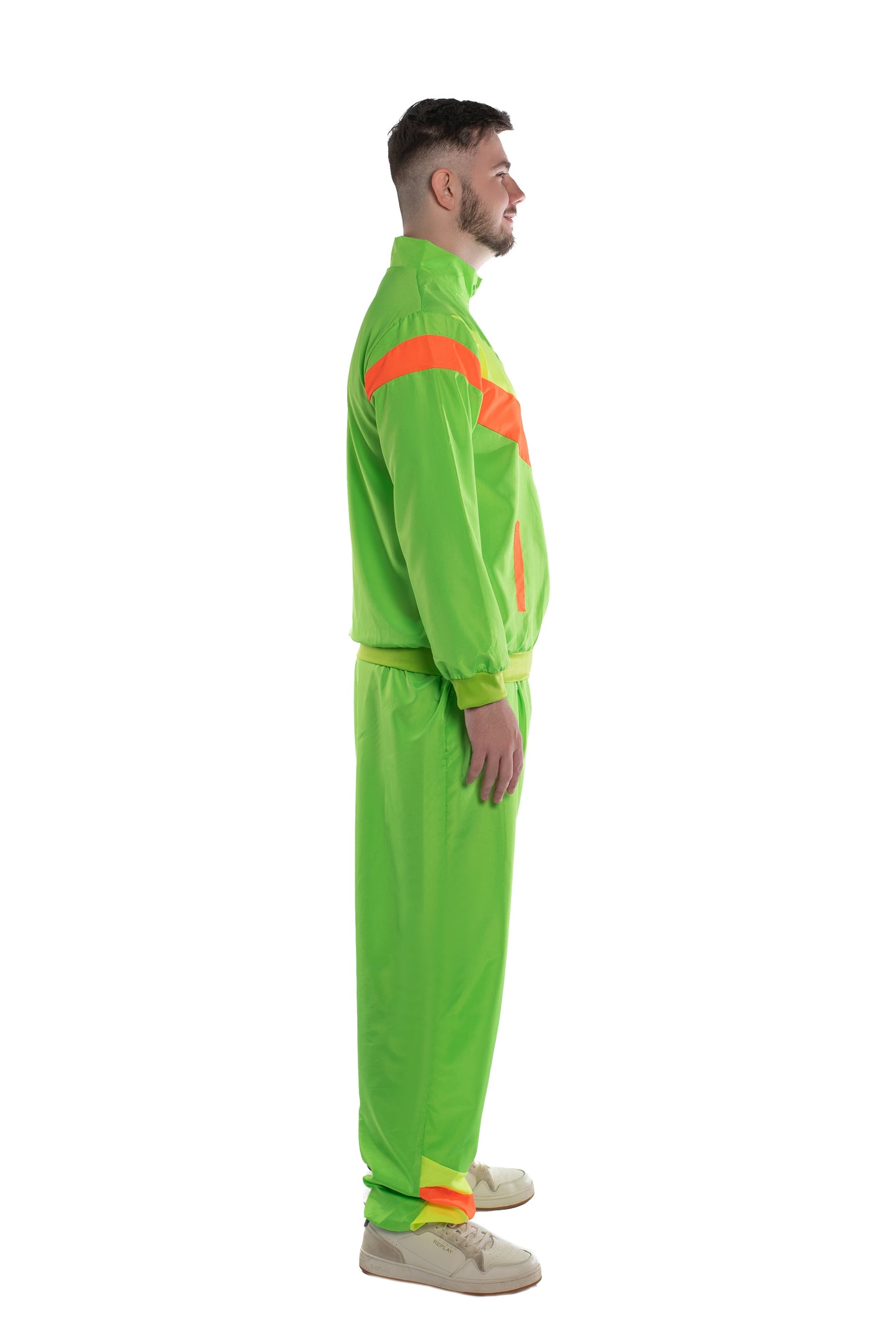 Karnival Neon Green Shell Suit