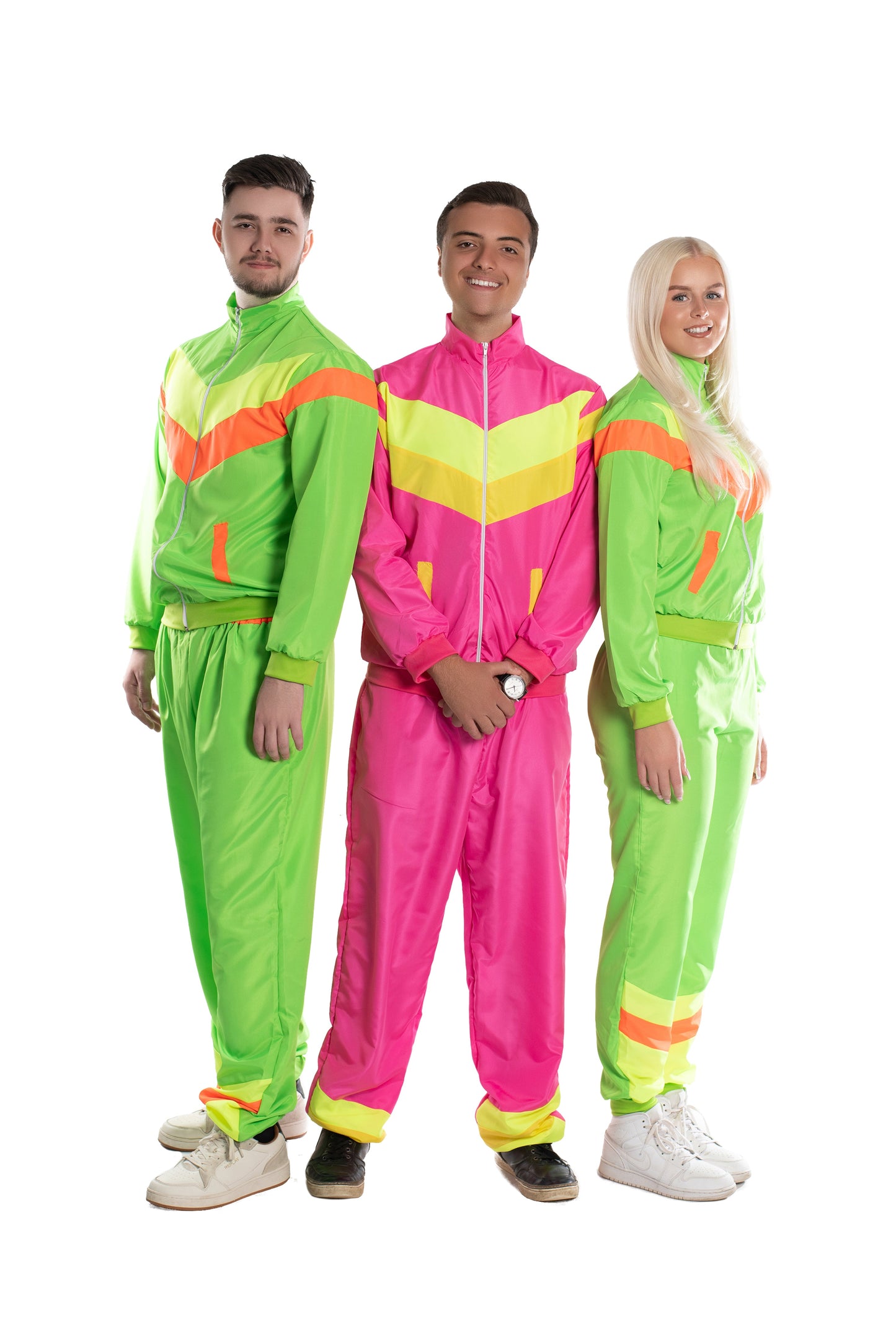 Karnival Neon Green Shell Suit