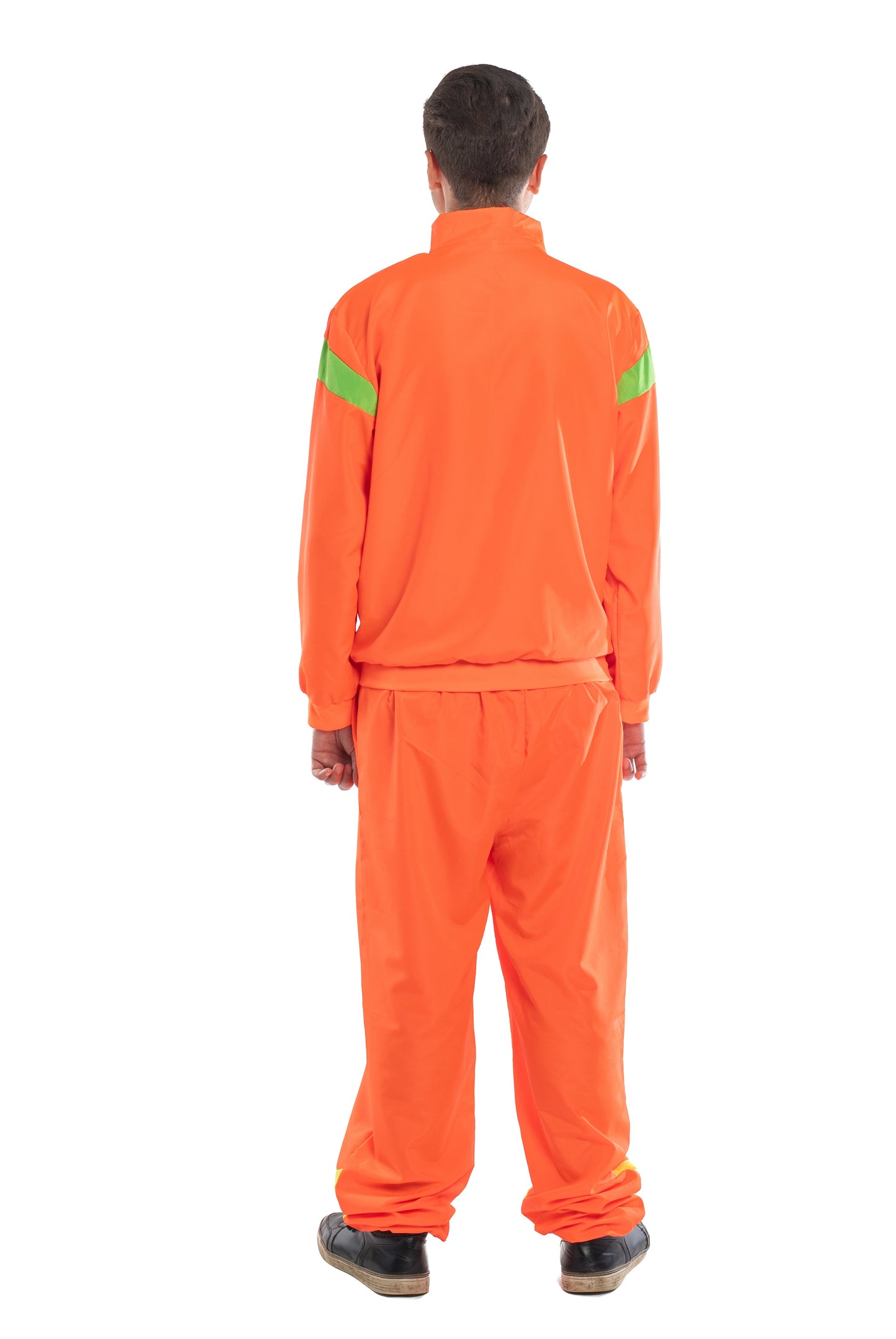 Karnival Neon Orange Shell Suit