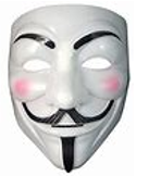 Karnival Guy Fawkes Anon Mask
