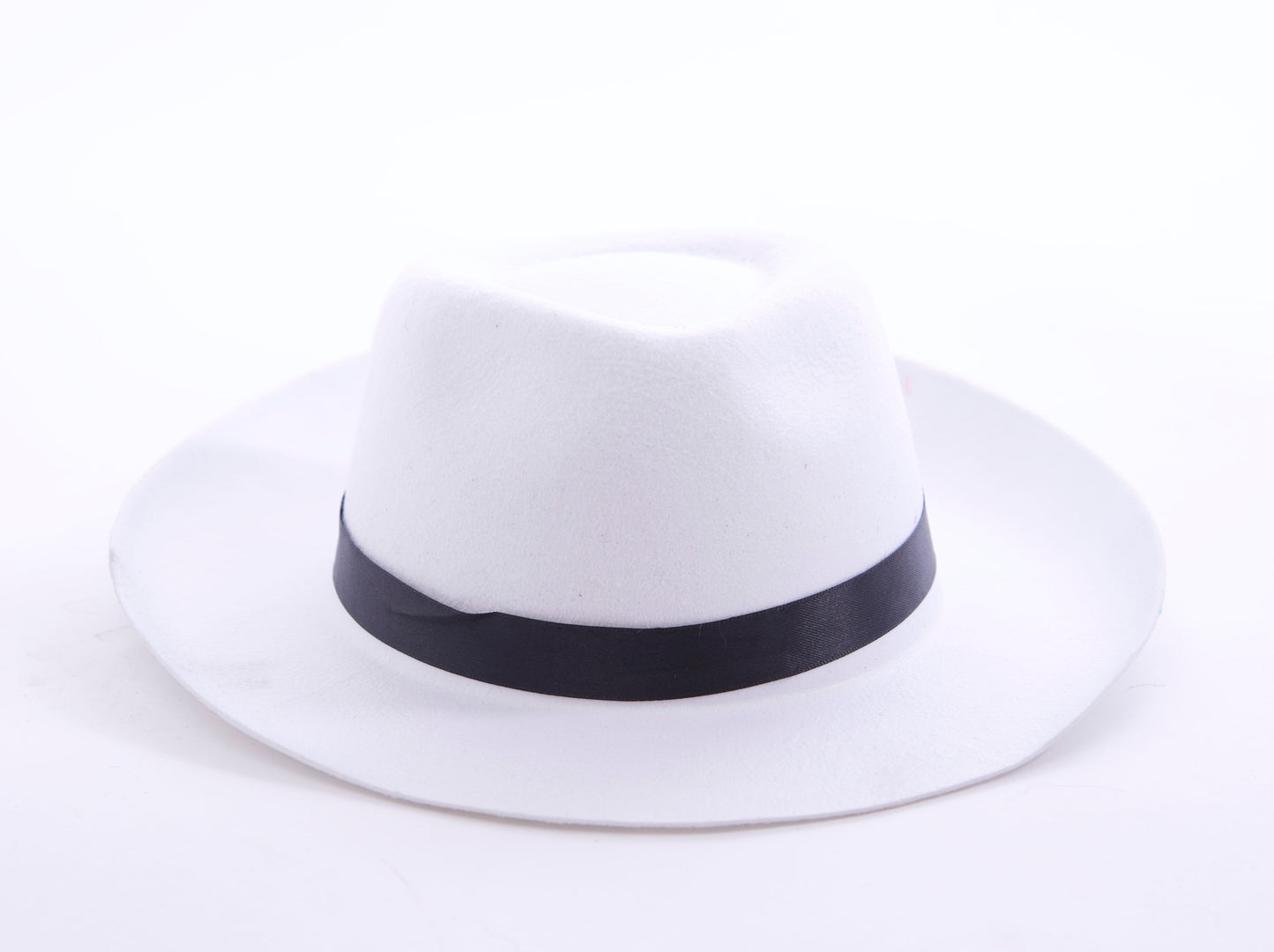 Karnival Deluxe White Fedora
