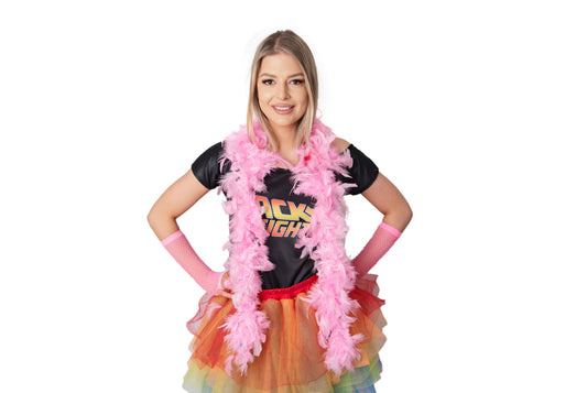 Karnival Feather Boa - Light Pink