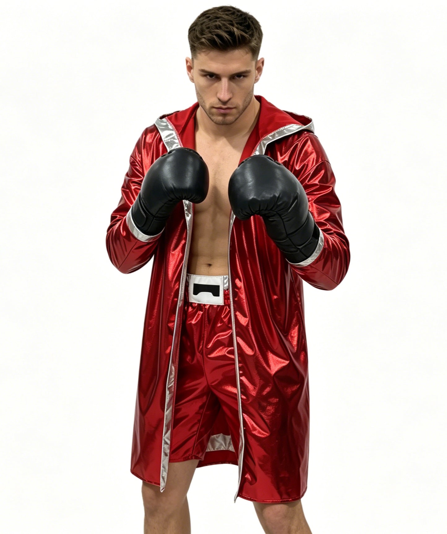 Mens Red Boxing Champion Costume