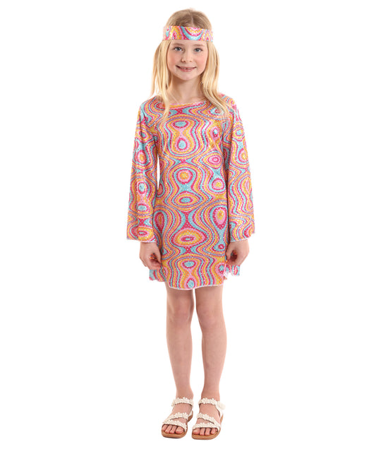 HPO Girls Hippie Disco Costumes