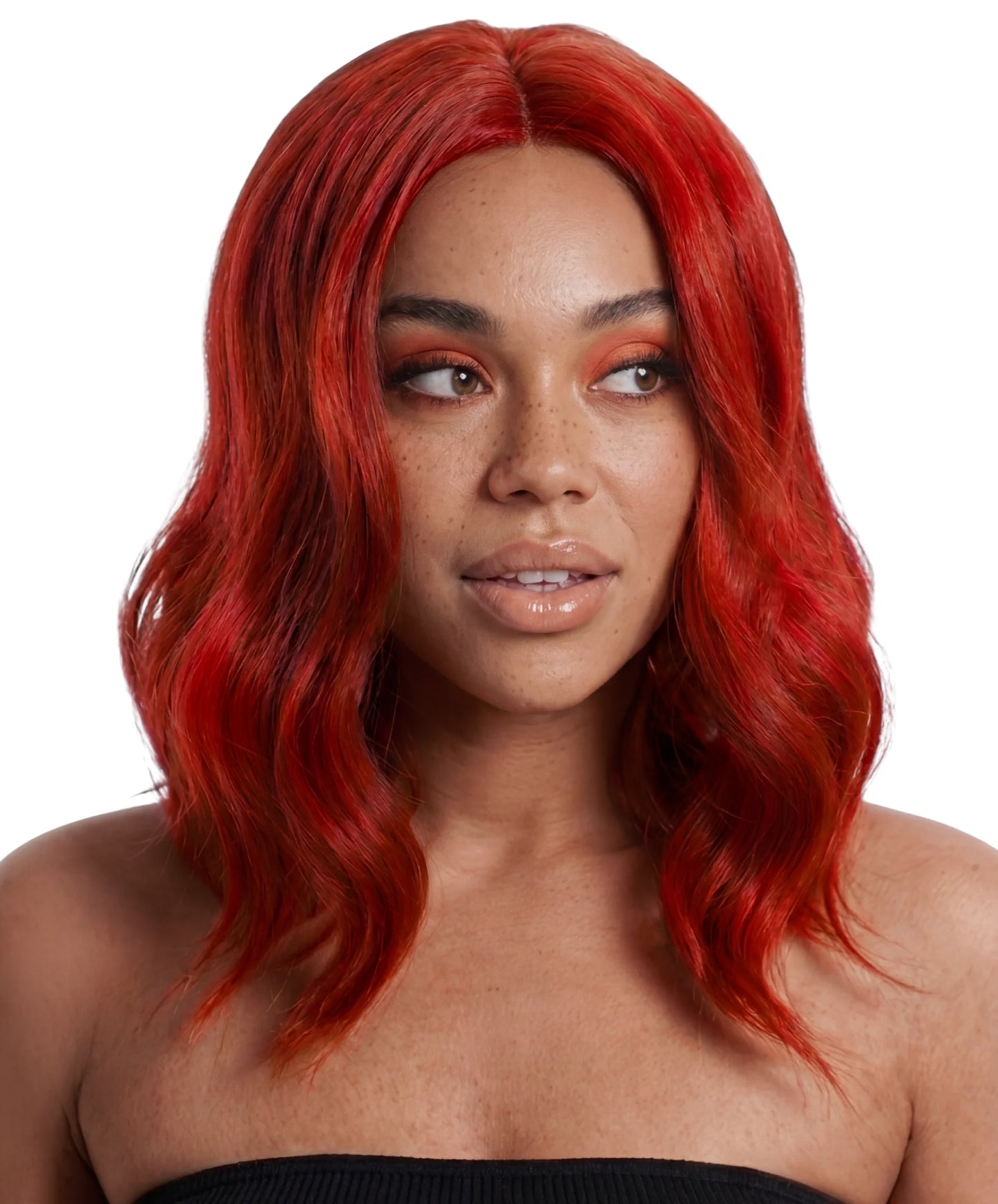 HPO Viva Sienna Wig, Ruby Red