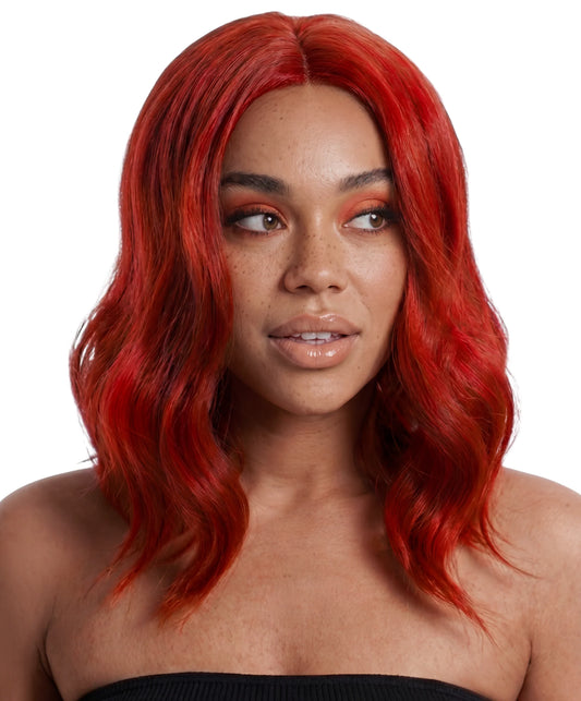 HPO Viva Sienna Wig, Ruby Red