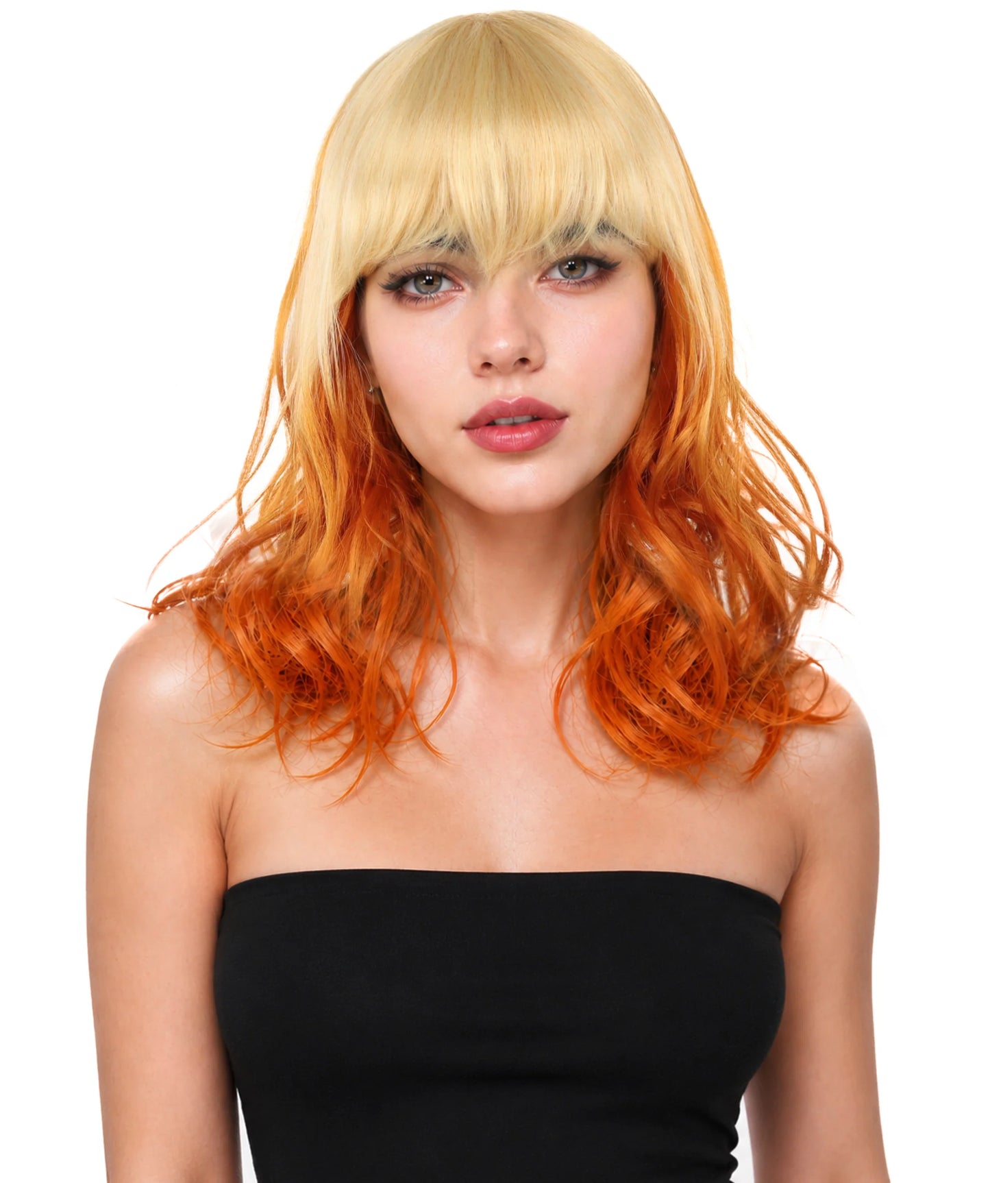 HPO VIVA Saffron Wig, Orange