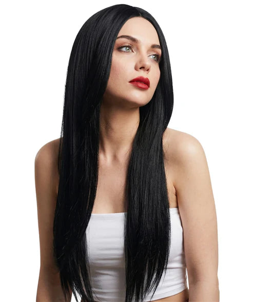 HPO Viva Demi Wig, Black