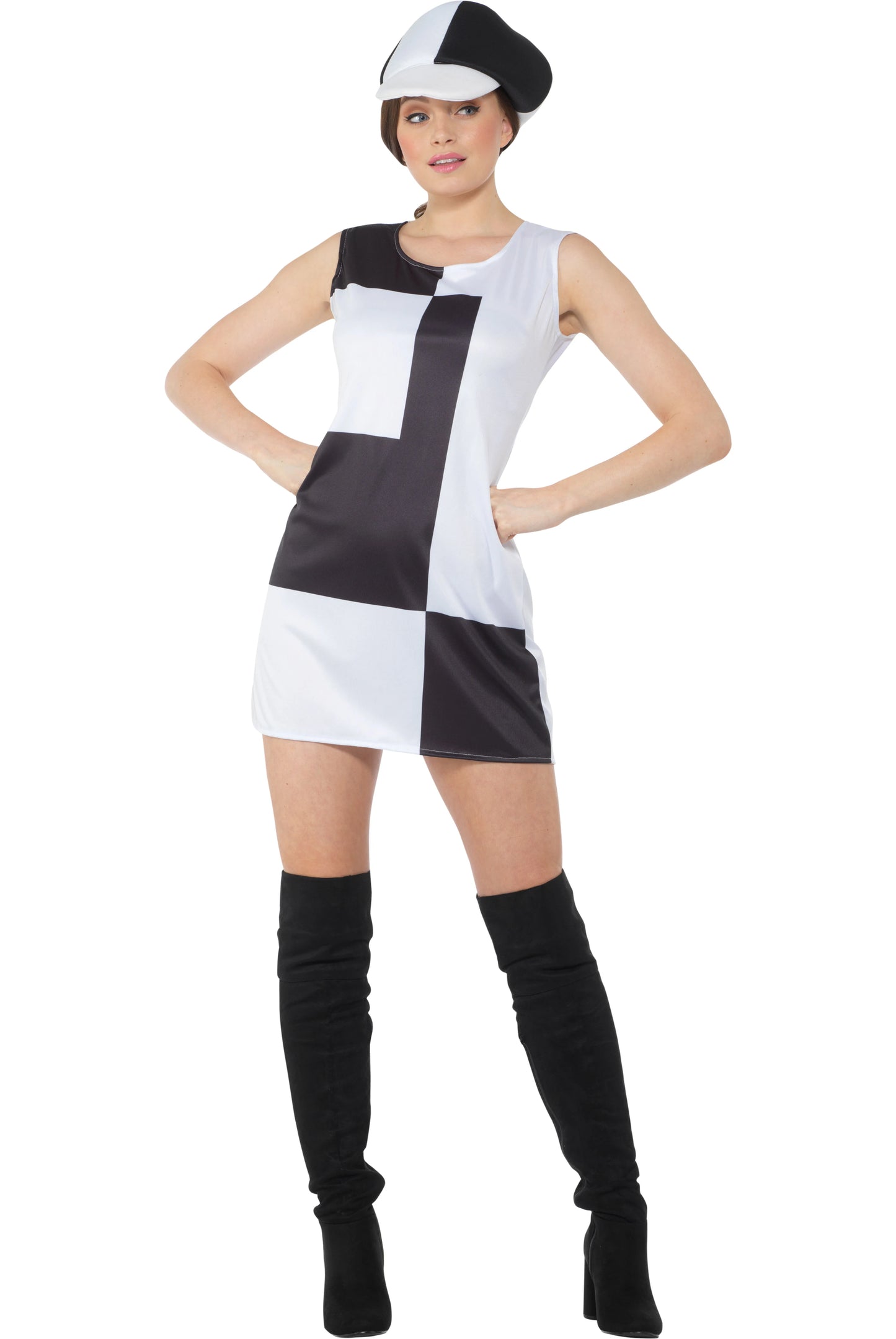 Karnival Monochrome Girl Costume