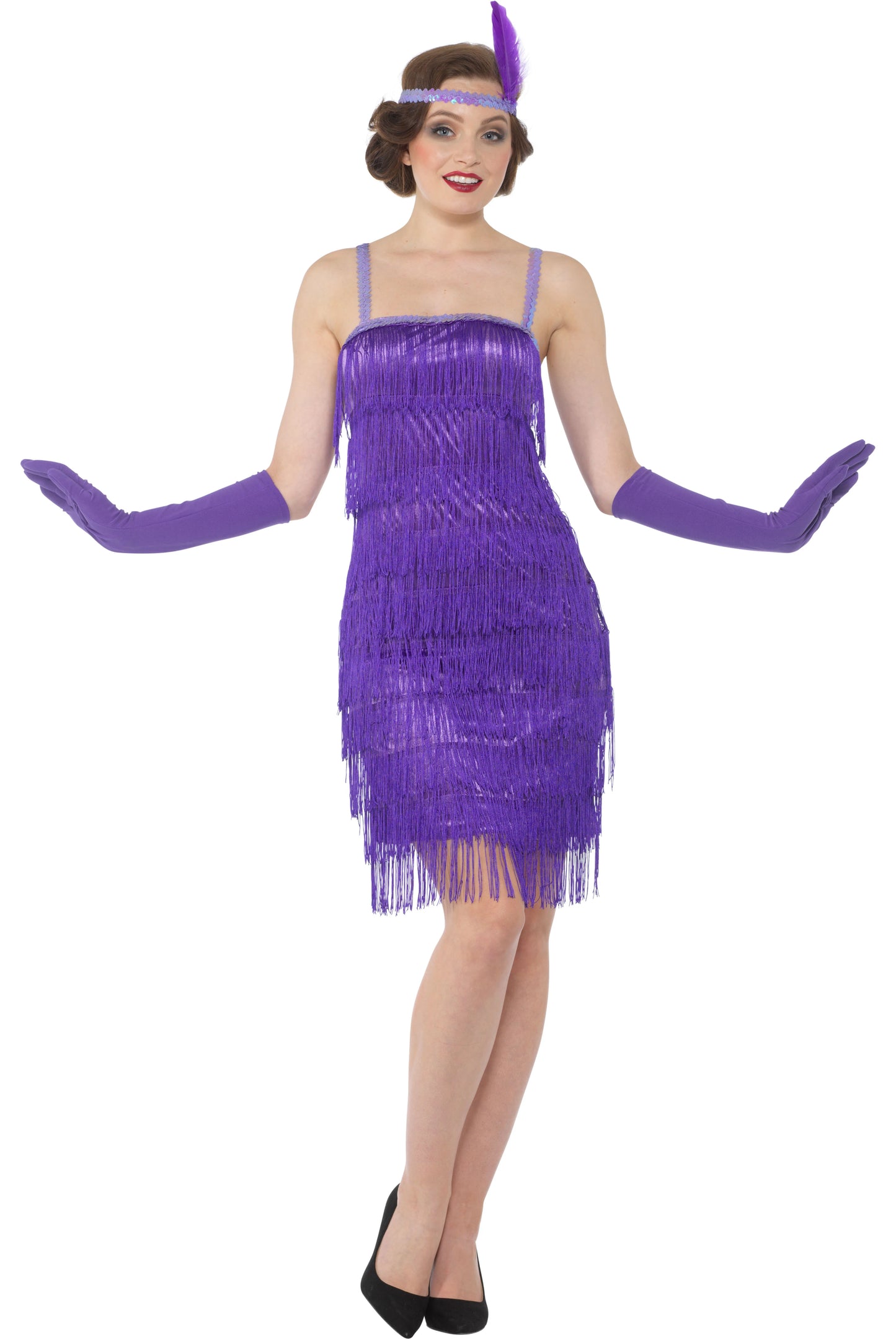 Karnival Purple Flapper Dress