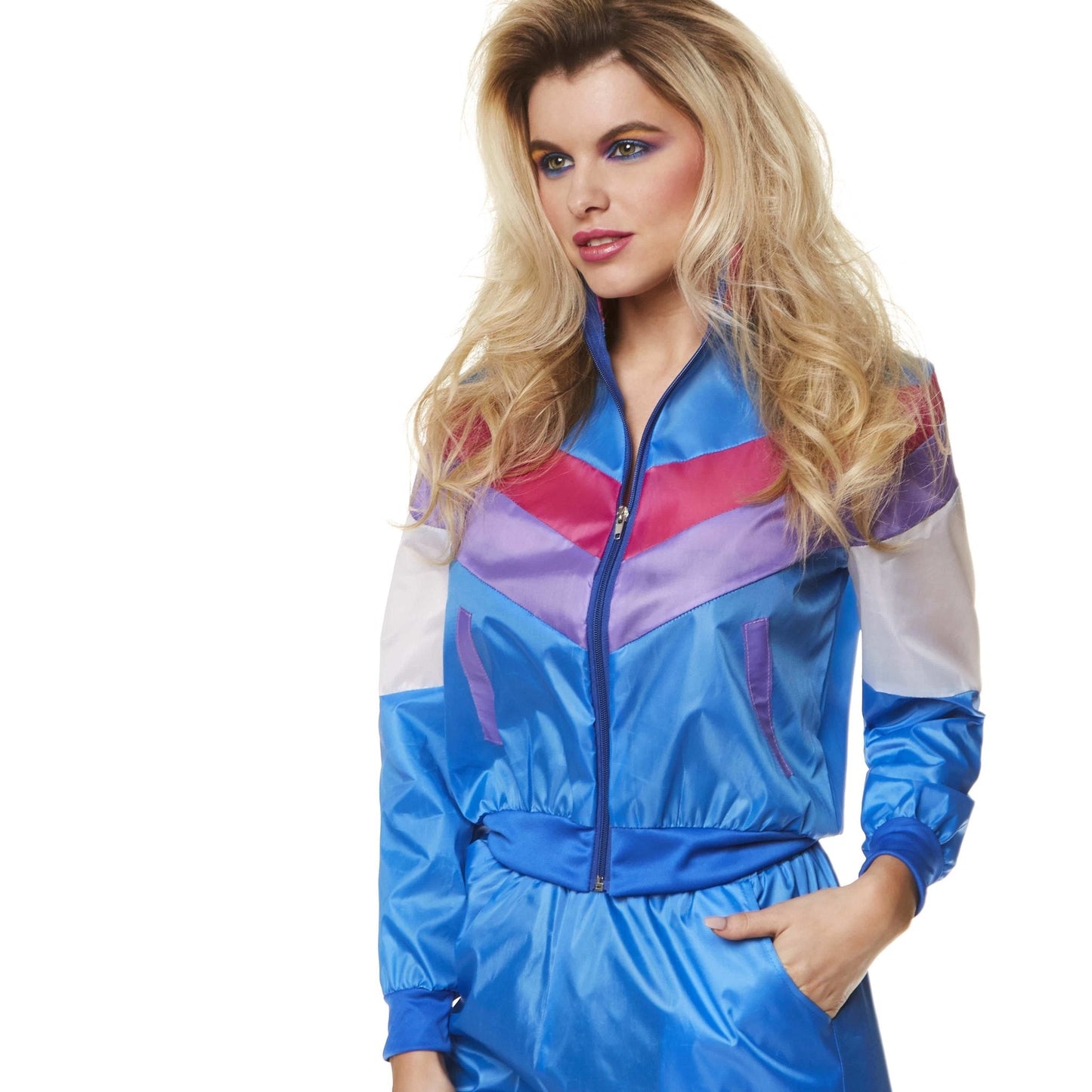 Colour Shell Suit Karnival Blue Shell Suit – Party Australia