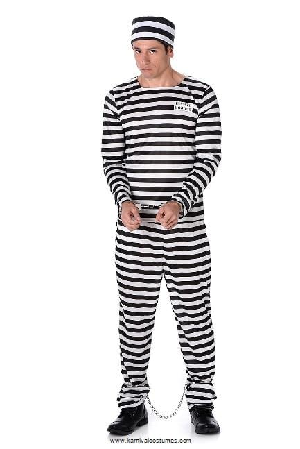 Karnival Male Prisoner Costume