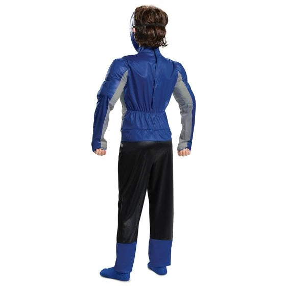Disguise Blue Ranger Beast Morpher Classic Muscle Costume