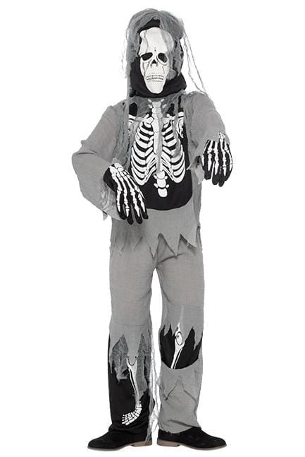 Karnival Swamp Skeleton Zombie Costume