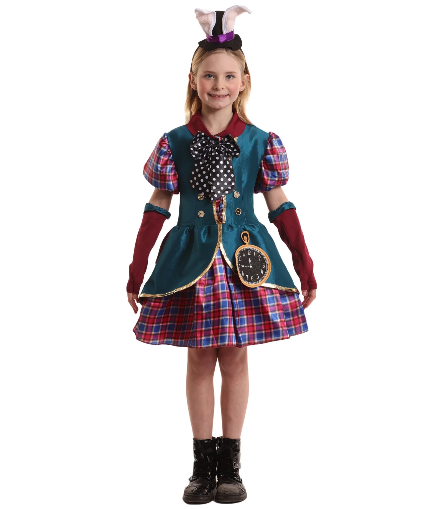 Girls Deluxe Mad Hatter Costume