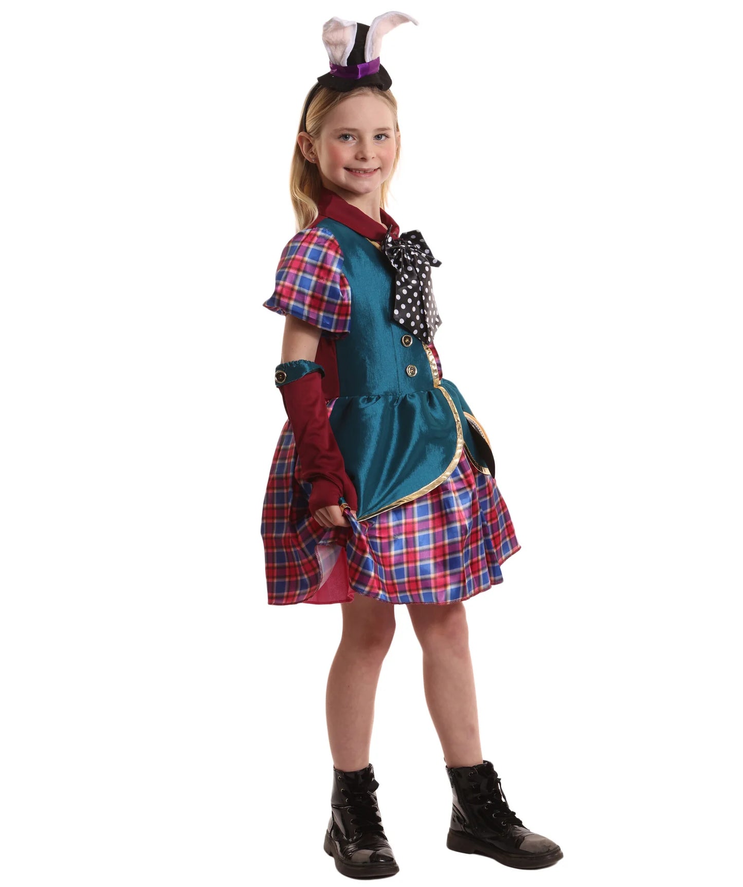 Girls Deluxe Mad Hatter Costume