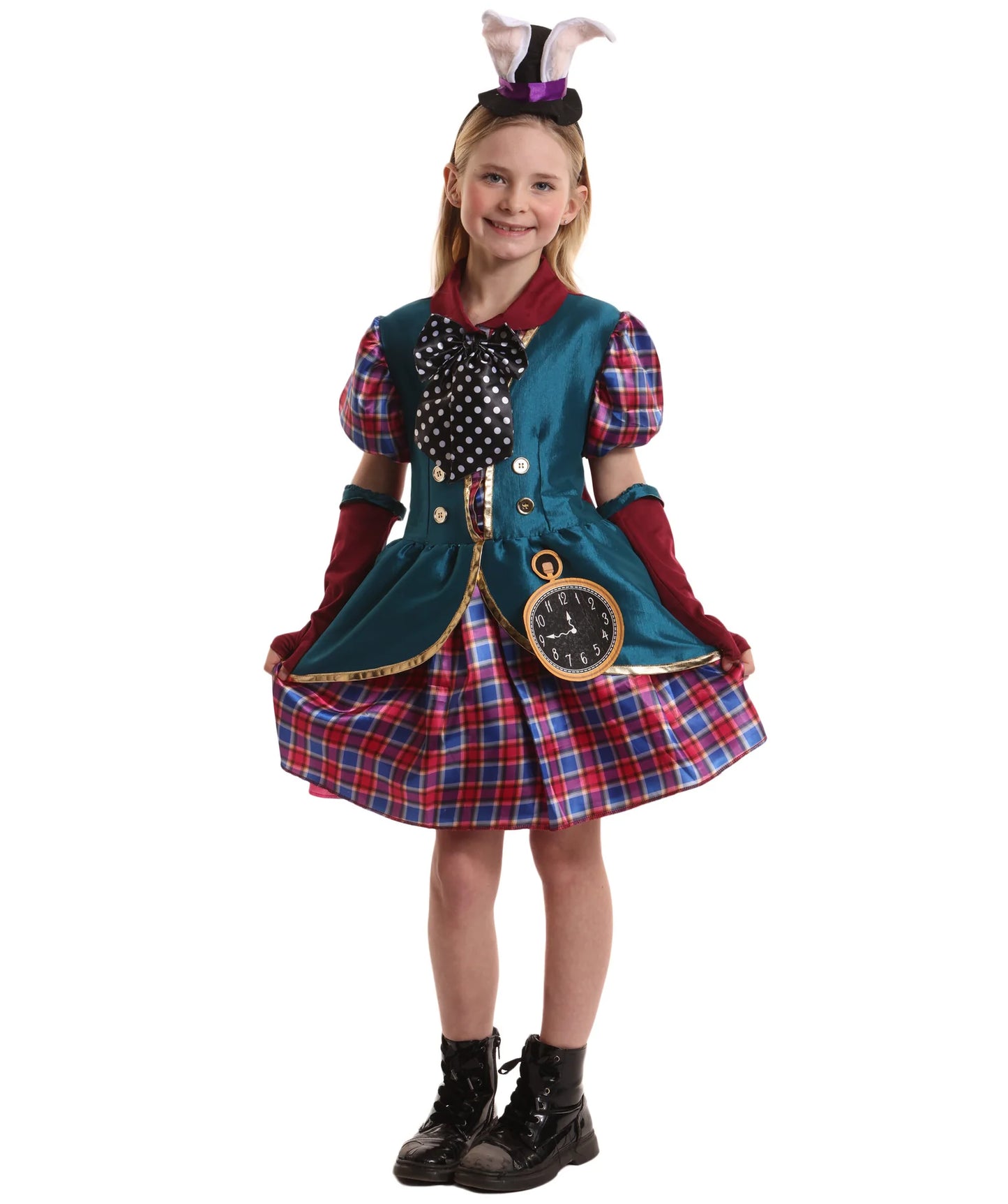 Girls Deluxe Mad Hatter Costume