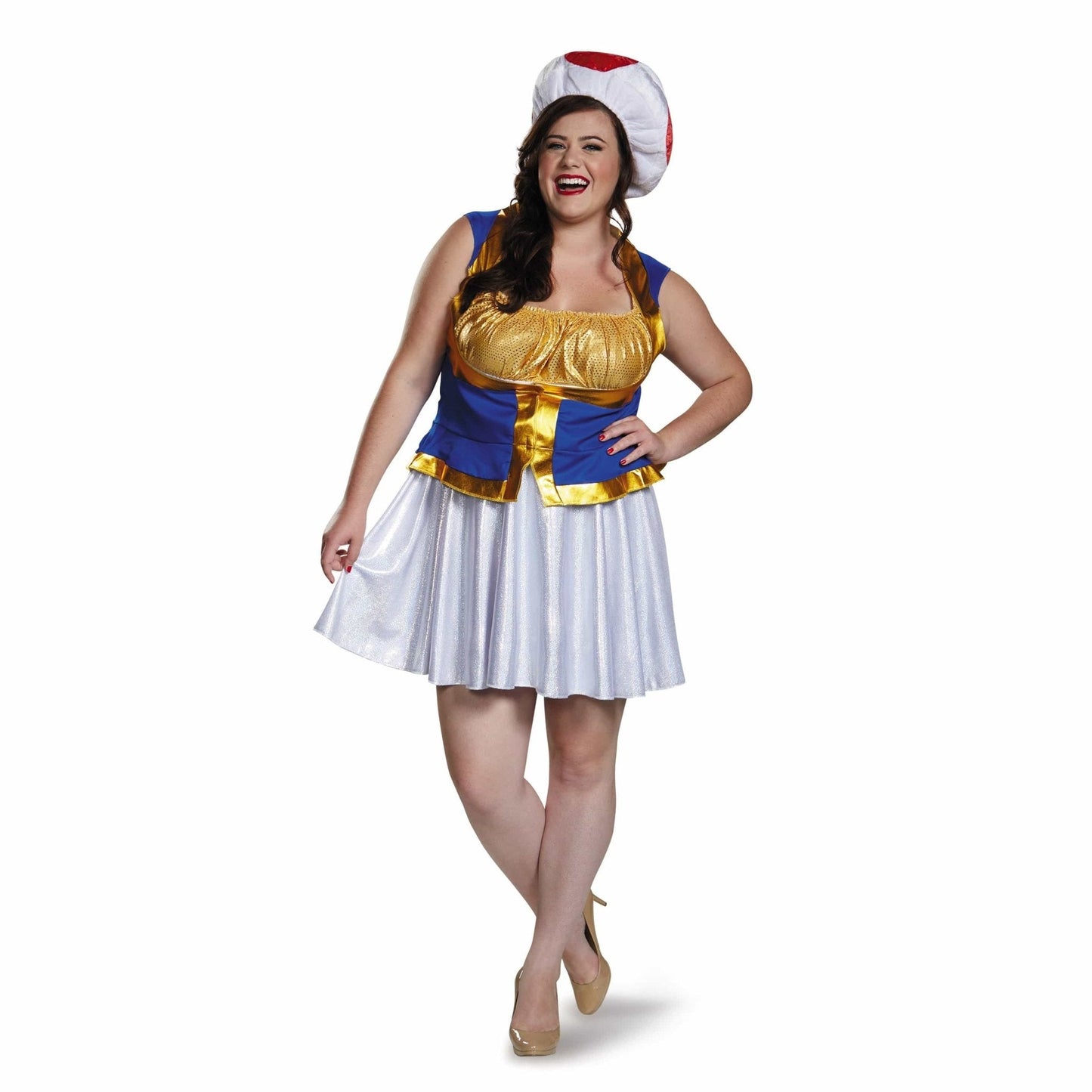 Toad Female Version Costume - Party Australia