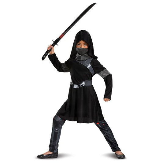 Snake Eyes Girls Classic Costume