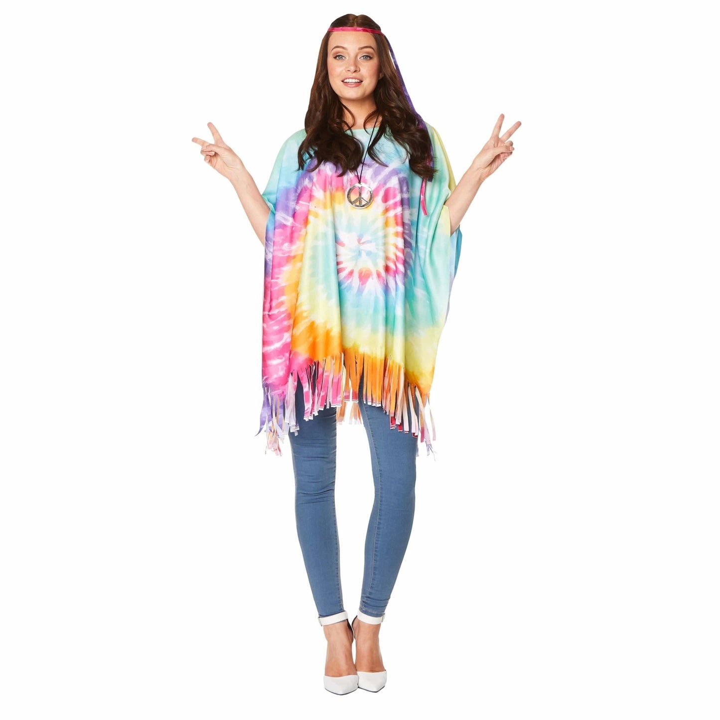 70's Hippie Poncho - Party Australia