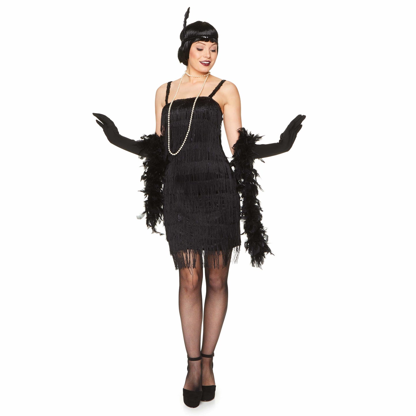 Black Flapper Dress