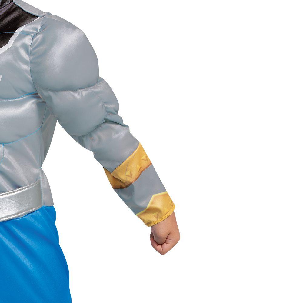 Blue Ranger Dino Fury Toddler Muscle Costume - Party Australia